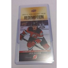 Jack Hughes #1 Draft Pick NHL RC Card Redemption 2019-20 Tim Hortons Upper Deck